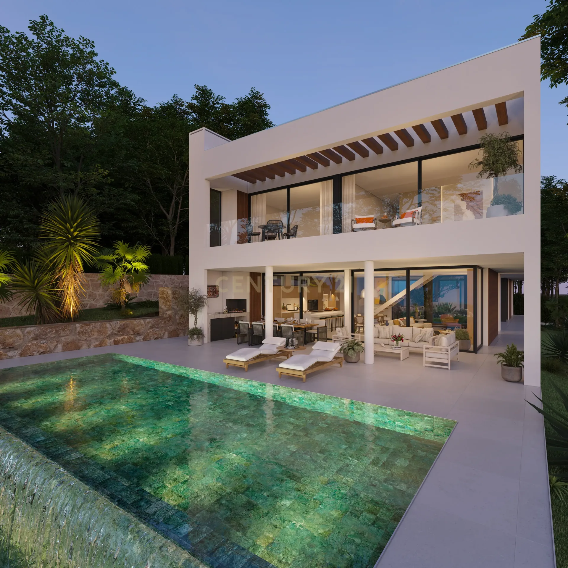 Vivienda Unifamiliar de Diseño con Piscina Infinity en Sant Andreu de Llavaneres