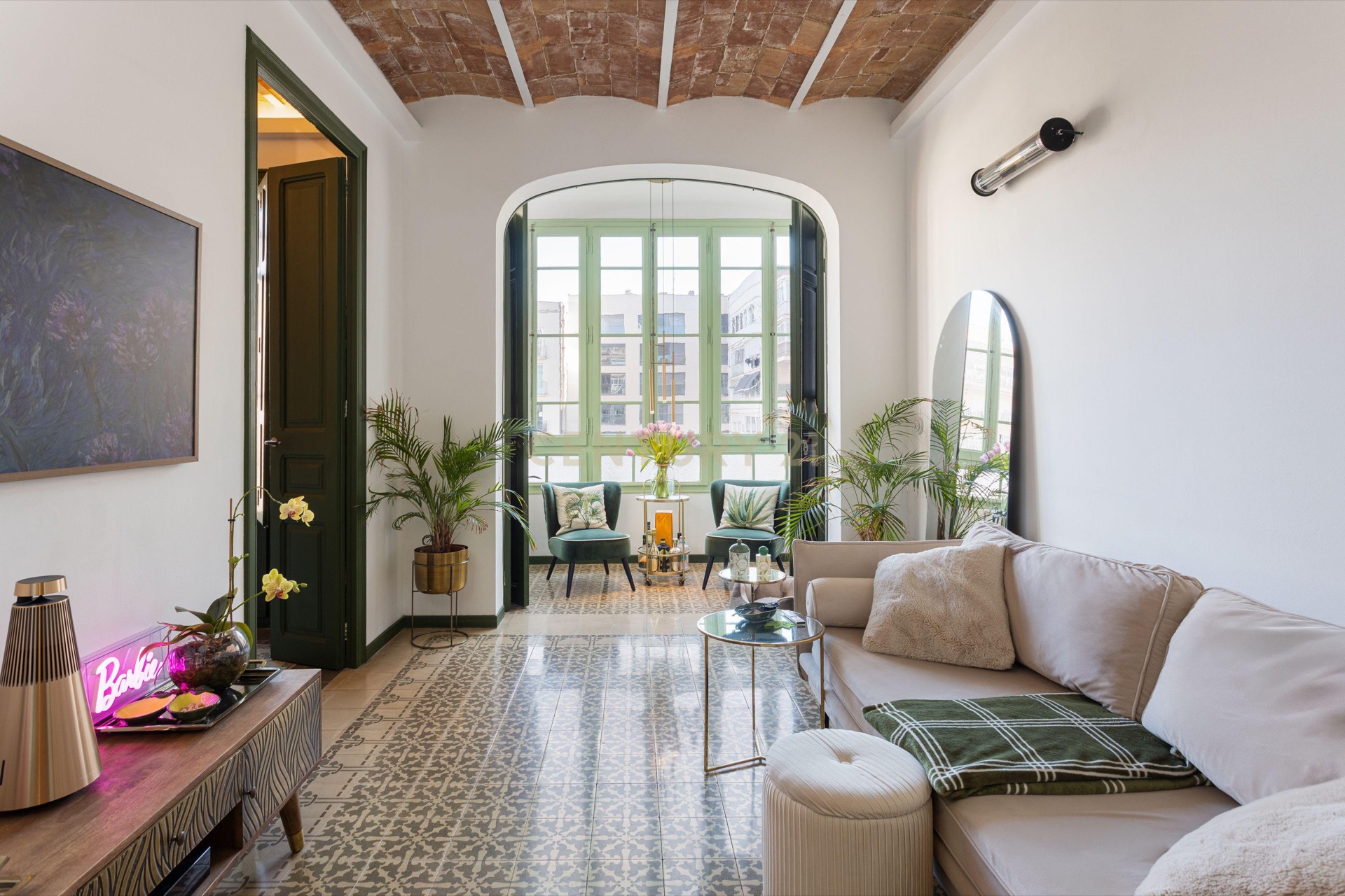 Encanto auténtico con bóveda catalana